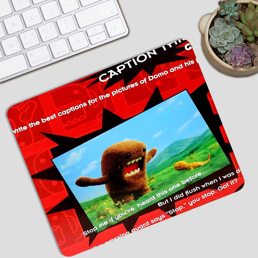 Domo-Kun Classic Movie Mauspad aus Naturkautschuk in Multicolour - Bild 6