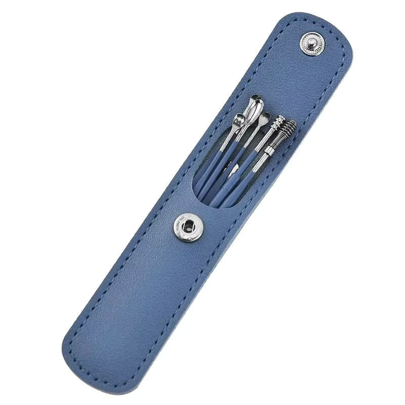 RUZOFO Ohrenreinigungsset aus Edelstahl, 6-teilig, Unisex - Bild 2