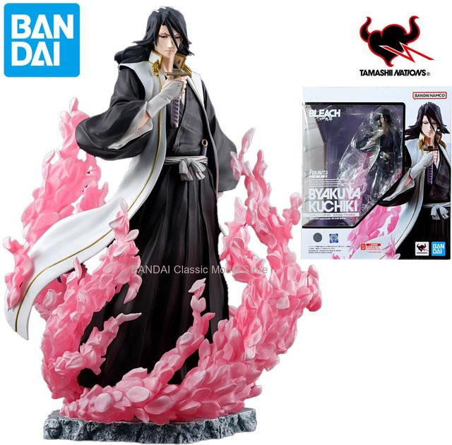 BANDAI Bleach Kuchiki Byakuya, Action Figur, 18,5 cm, Einzelfigur - Bild 1