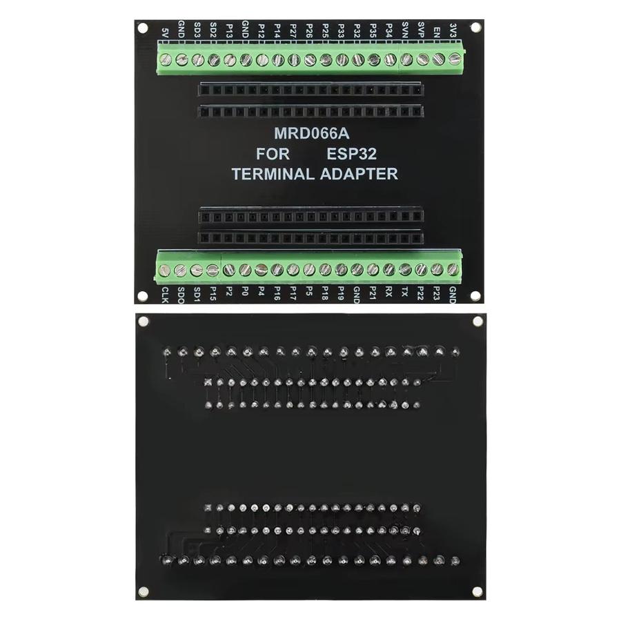 diymore ESP32-Entwicklungsplatine mit Erweiterungsadapter-Kit Breakout-Board für 38-poliges ESP-32S in Schwarz mit Wi-Fi und Bluetooth - Bild 2
