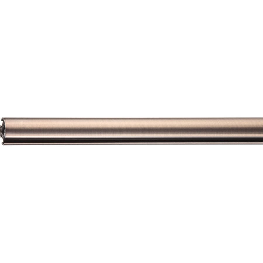Mydeco Gardinenstange für Gleiter in Bronze, gerade, Metall, Durchmesser: 2,5 cm, Länge: 240 cm - Bild 2