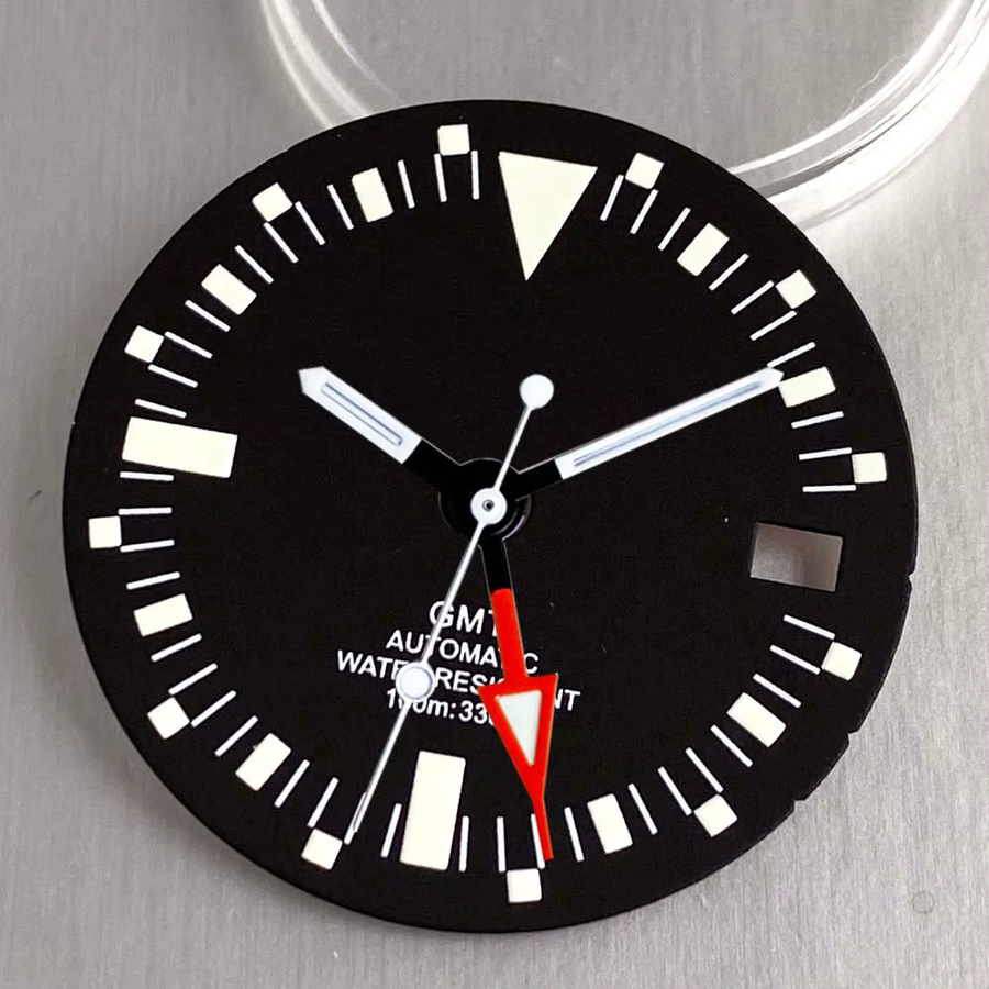 Matelion Uhrenzubehör, Luminous Black 29 mm Zifferblatt, Herren - Bild 3