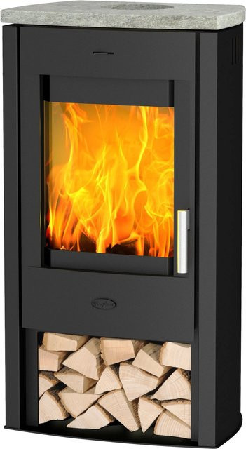 Fireplace Kaminofen Tuvalu Speckstein Schwarz 6,6 kW - Bild 1