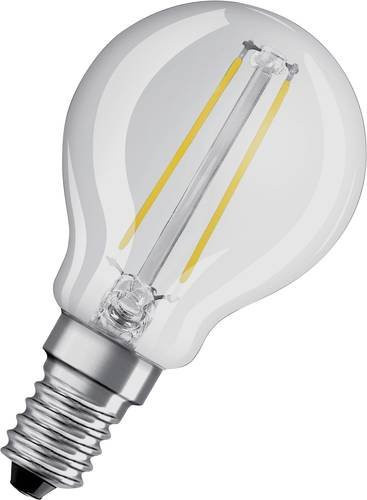 Osram LED Filament Retrofit Tropfenform E14 Warmweiß Transparent - Bild 1