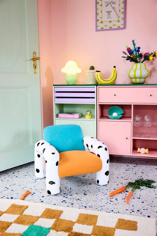 Kids Concept Kinder-Sessel Pippi Langstrumpf, mehrfarbig - Bild 2