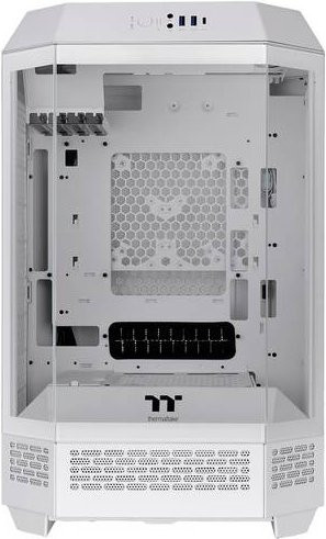 Thermaltake The Tower 300 Micro-ATX Gaming-Gehäuse in Weiß mit USB-C Anschluss - Bild 1