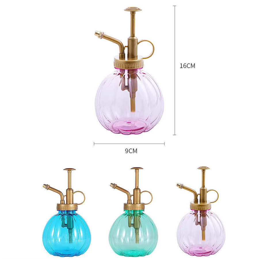 VIBRATITE Retro-Sprühflasche in Blau aus Kunststoff mit kurzer Tülle zur Bewässerung von Sukkulenten und Zierpflanzen - Bild 4