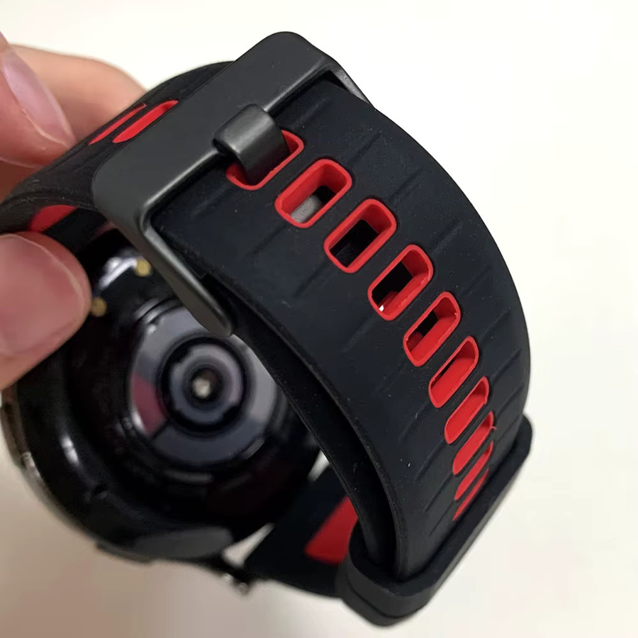 Uhrenarmband Huawei, Silikon, Schwarz, 22 mm - Bild 2