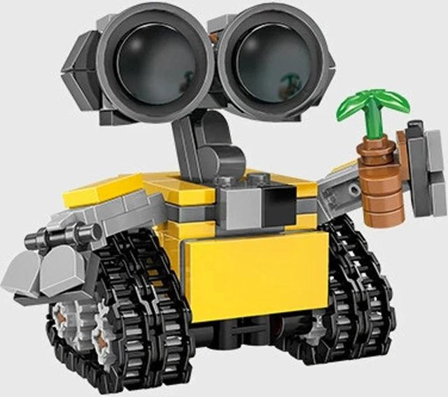 Yiran toy Mini Wally Bausteine Set, gelb - Bild 1