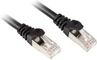 Sharkoon Patchkabel RJ45 Cat.6 SFTP Ethernet LAN in Schwarz, Länge: 1,5 m - Bild 1