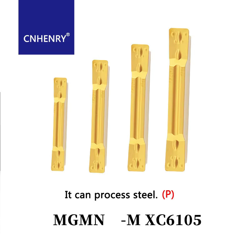 CNHENRY Einstechhalter MGMN200 MGMN300 für Hartmetalleinsätze CNC-Drehwerkzeug - Bild 3