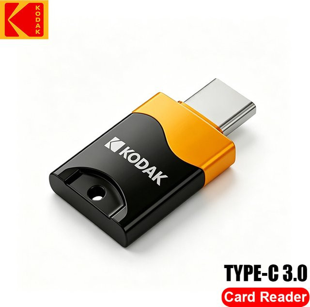 Kodak USB-C TF Mobiler Kartenleser mit USB 3.1 OTG-Funktion für Laptop und Smartphone - Bild 1