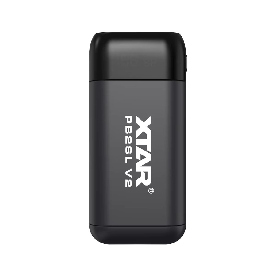 XTAR PB2SL V2 Batterieladegerät und Powerbank für 18650/21700 Akkus in Schwarz - Bild 5