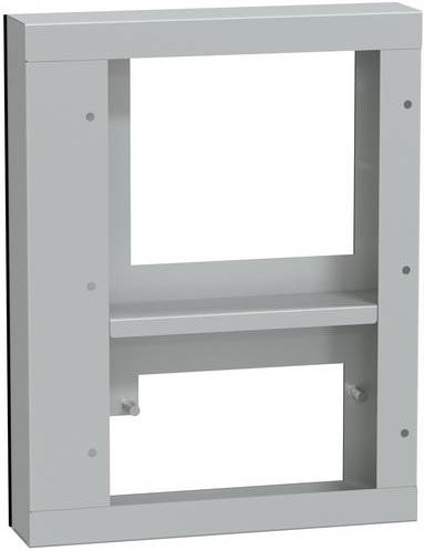 Schneider Electric NSYCUACC033DG Nachrüstsatz aus Stahl in Grau, B/T/H: 42,0 x 32,5 x 7,5 cm - Bild 1