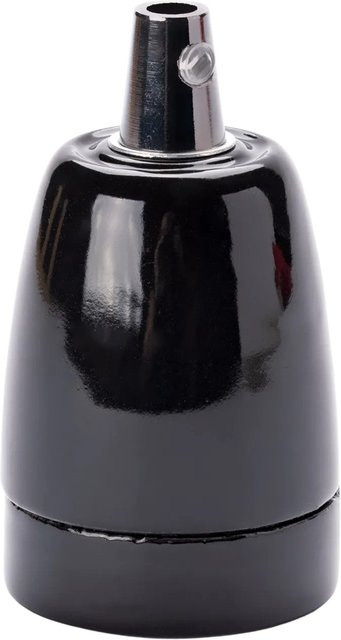 Orion Lightstyle Keramikfassung E27 in Schwarz - Bild 1