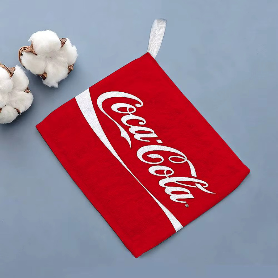 C-Cocas C-cola Vintage Logo Haushaltshandtuch aus Polyester-Baumwolle für Badezimmer und Schlafzimmer - Bild 3