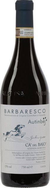 Ca' del Baio Barbaresco Autinbej 2023 Rotwein, Nebbiolo, Italien, 0,75 l - Bild 1
