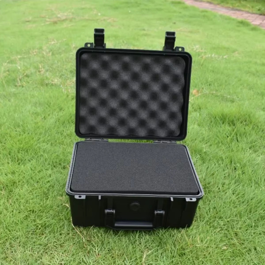 FNICEL Werkzeugkoffer Schwarz, Wasserdichter und schlagfester Werkzeugkasten als tragbarer Organizer für Hardware und Instrumente - Bild 5