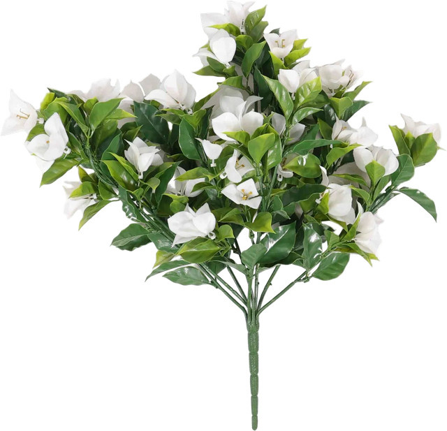 Künstliche Steck-Bougainvillea Elly I von artplants in Weiß, Höhe: 50 cm - Bild 1
