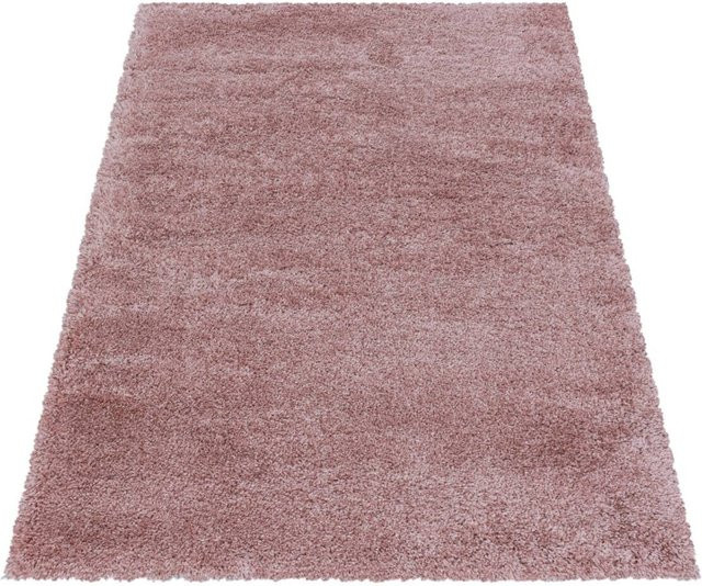 Ayyildiz Hochflorteppich Fluffy Shaggy in Rosa, B/L: 120 x 170 cm - Bild 1