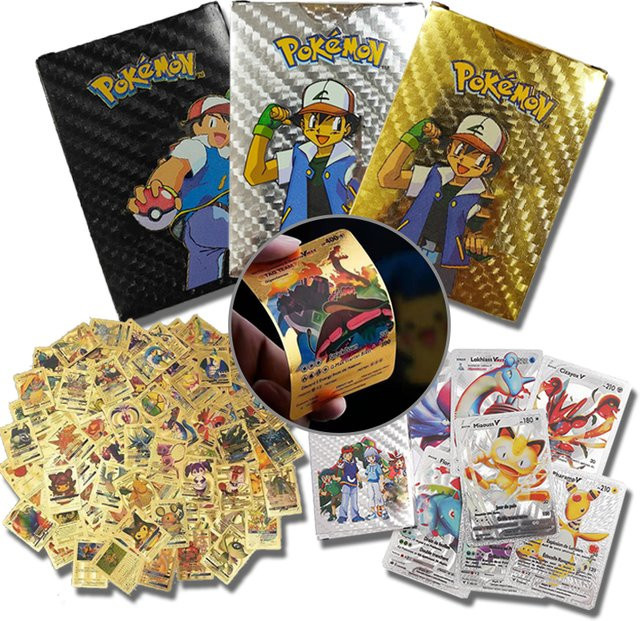 Bandai Pokémon Sammelkarten, 55-teiliges Set, Englisch Spanisch, Bunt - Bild 1