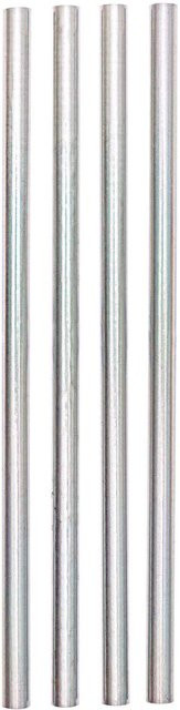 Rico Design Paper Poetry Bleistifte in Irisierend Silber, 4 Stück, Länge: 17,5 cm - Bild 1