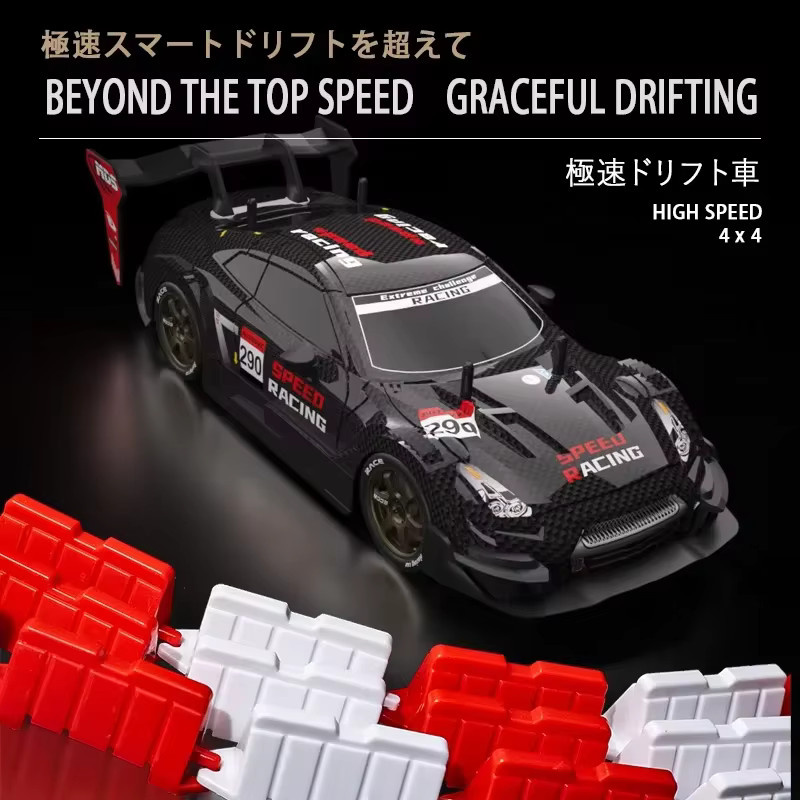 JJRC 1:16 Hochgeschwindigkeits-Ferngesteuertes Auto, mit LED-Lichter - Bild 3