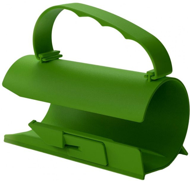 Binchi Cultural Supplies Geschenkpapier-Rollenschneider mit Griff und Push-Cut Funktion in Grün - Bild 1