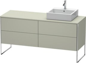 Duravit Waschtischunterschrank XSquare in matt, B/T/H: 160 x 54,8 x 77,8 cm - Bild 1