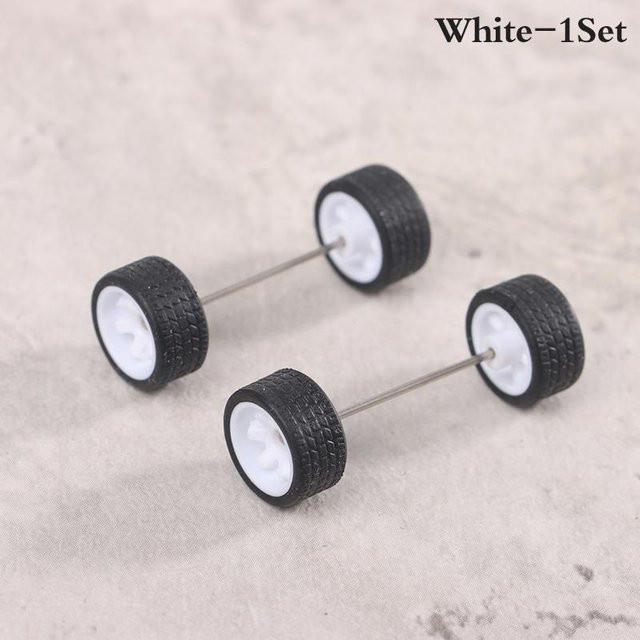 Yiran toy 1 Hotwheels Automodell Reifenfigur 1:64 mit Gummireifen ABS-Modifikations-Zubehör - Bild 1