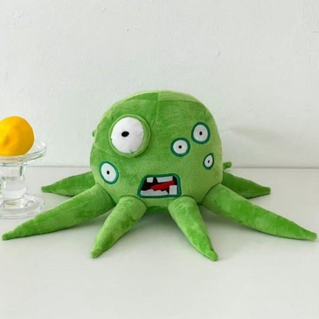 Yiran toy Monster Plüschtier, Grün-Gelb, ab 14 Jahre - Bild 1