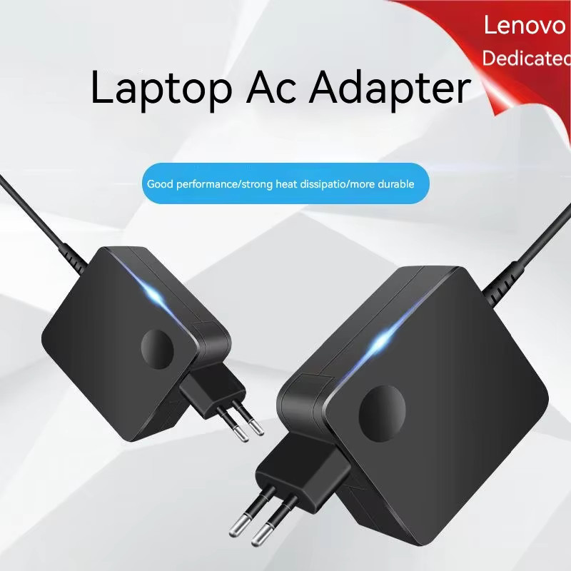 Lenovo Laptop AC Adapter Ladegerät in Schwarz, 20V 2.4A 45W für Ideapad 710s-13ikb, 110-15acl, 330-14ast, 320-15ast, 510s-14ikb und E41-10 - Bild 4