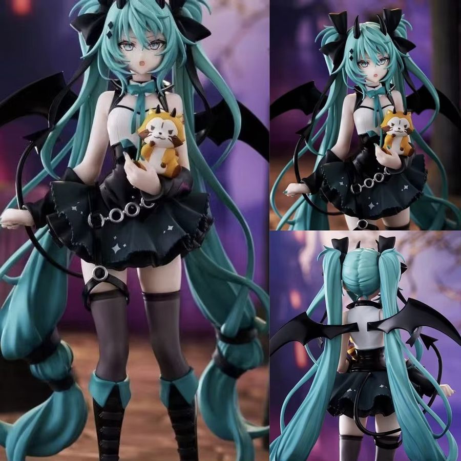 Bandai Hatsune Miku Dunkler Engel Statue als PVC Modell in Multicolor - Bild 5