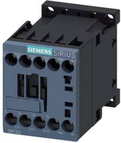Siemens Leistungsschütz 3RT2015-1AD01 mit 3 Schließern, 690 V/AC, grau - Bild 1