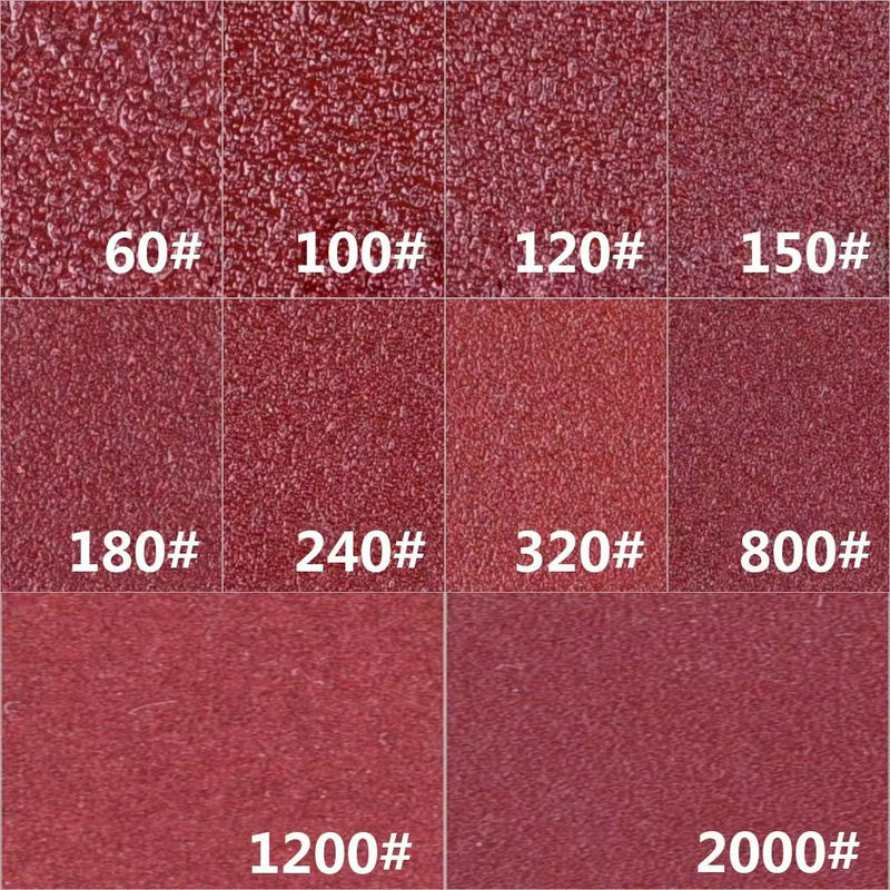 Vibratite 2-Zoll Schleifscheiben-Kit mit 2000 Stück Klett-Schleifpapier Körnung 60-400 und Trägerplatte zum Polieren von Metall, Holz und Jade - Bild 3