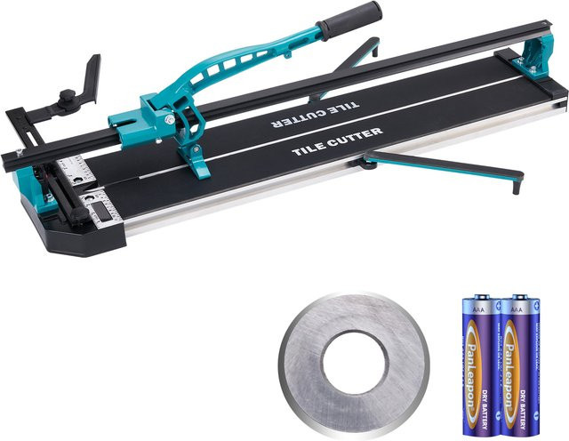 SucceBuy Manueller Fliesenschneider mit Laserpositionierung und Einzelschienen inklusive Stützfüßen für Keramik - Bild 1