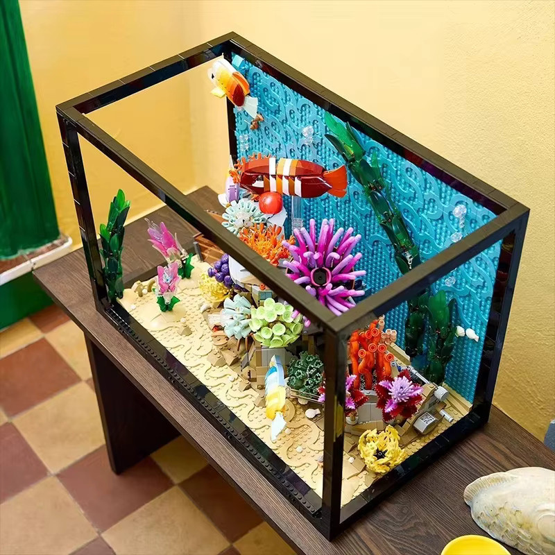 GSF Tropisches Aquarium-Baukastenset, Bausteine, 4154 Teile - Bild 4