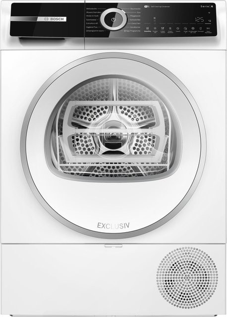 Bosch WQN245B91 Serie 6 Wärmepumpentrockner in Weiß mit App-Steuerung und SelfCleaning Condenser - Bild 1