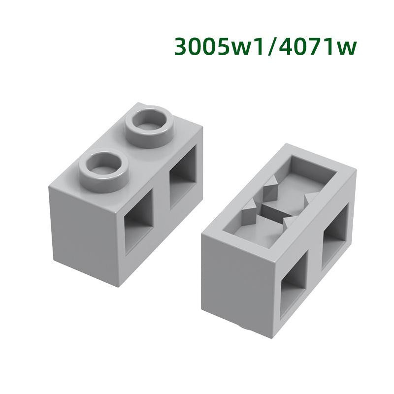 Yiran toy 10-teiliges Set Konstruktionsstein-Set mit 2 Löchern - Bild 2