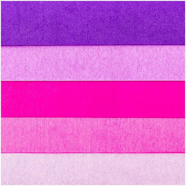Rico Design Paper Poetry Seidenpapier lila sortiert, 5 Bogen, B: 50 cm, H: 70 cm - Bild 1