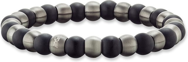 Save Brave Armband Edelstahl, Schwarz, Herren - Bild 1