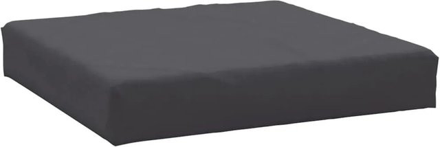 vidaXL Palettenkissen Anthrazit aus Oxford-Gewebe, B/T/H: 60 x 60 x 6 cm - Bild 1