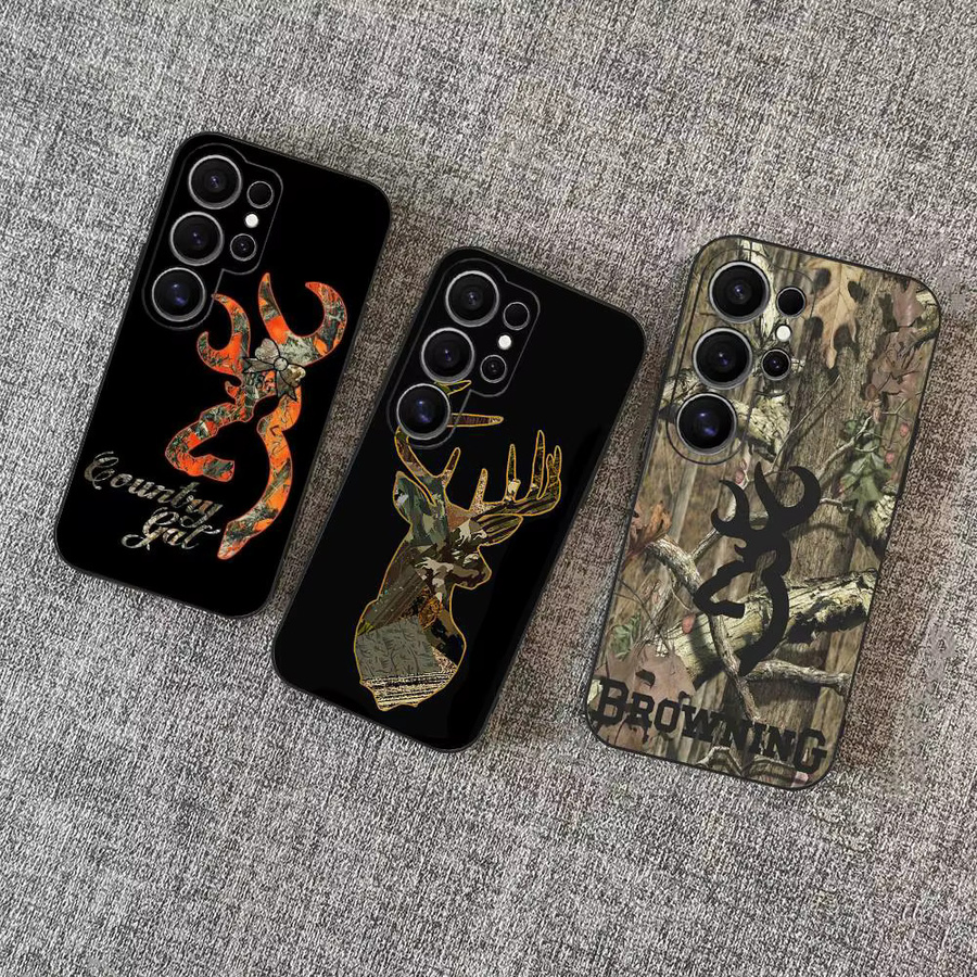 B-Browning Logo Handyhülle für Samsung Galaxy S24 Ultra 5G und weitere Modelle - Bild 4