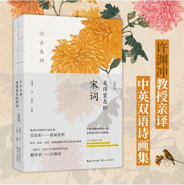 Winshare Buch Return To the Words Of Breathtaking Beautiful Song Poetry Chinesisch und Englisch Vergleich - Bild 1