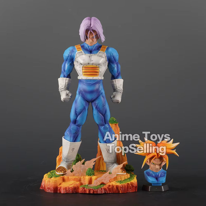 Bandai Dragon Ball Z Trunks Anime Figur aus Kunststoff, Blau, Höhe: 30 cm - Bild 2