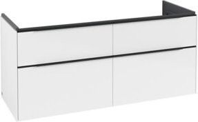 V&B Waschtischunterschrank Subway 3.0 in Weiß, B/T/H: 127,2 x 56,6 x 47,8 cm - Bild 1