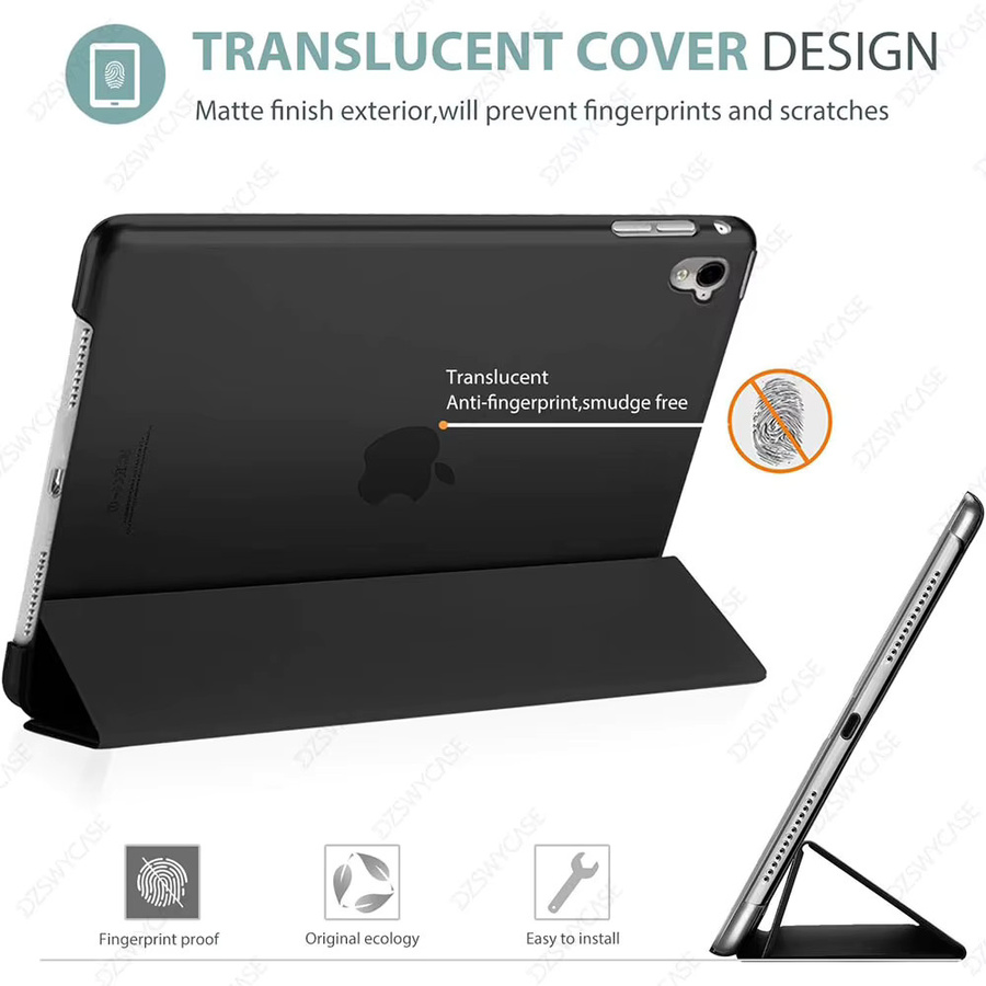 DZSWYCASE Schutzhülle für iPad 9./8./7. Generation 10,2 Zoll, iPad Air 3. Generation 10,5 Zoll 2019 und iPad Pro 10,5 Zoll 2017 mit Auto-Sleep-Wake-Funktion in Pink oder Black - Bild 6