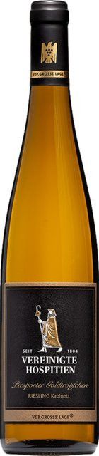 Vereinigte Hospitien Riesling Weißwein, Mosel, 2023, fruchtsüß, 0,75 l - Bild 1
