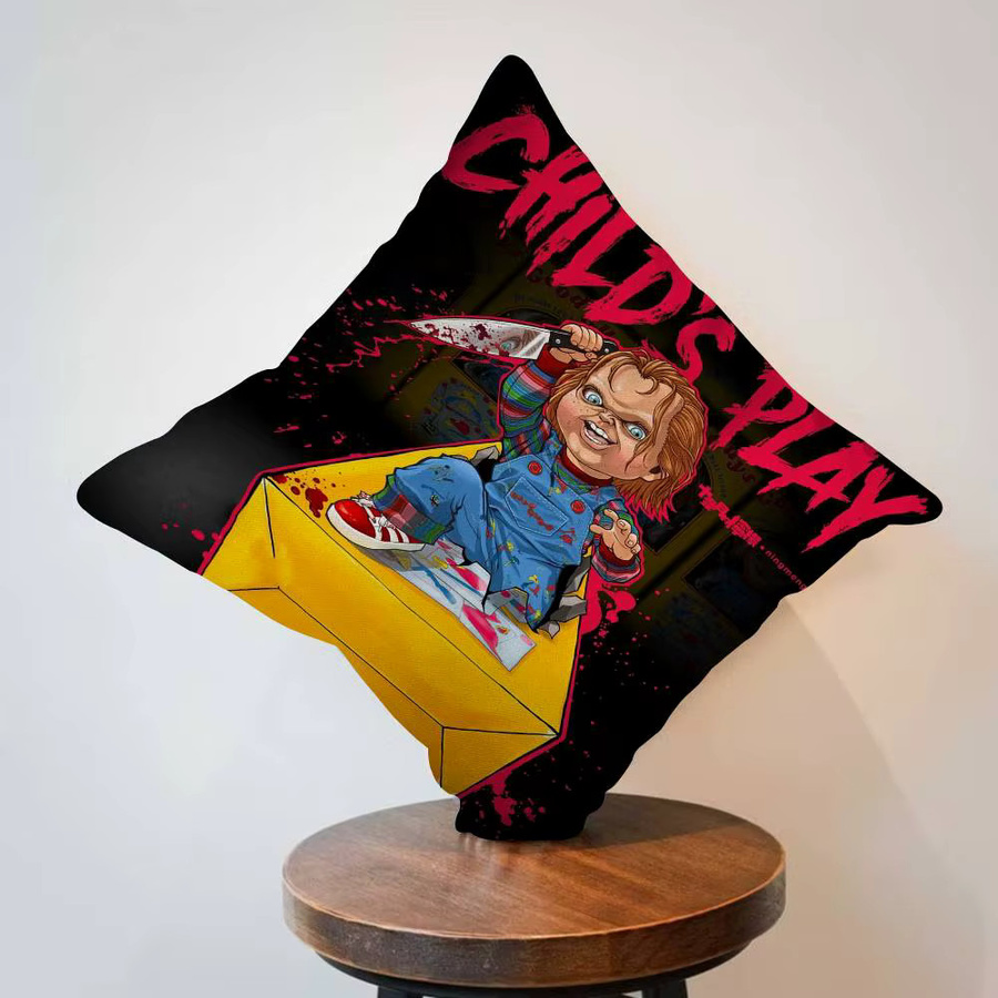 C-Chucky Horrorfilm Kissenbezug Multicolour B/B/H: 45 x 45 x 0 cm - Bild 5