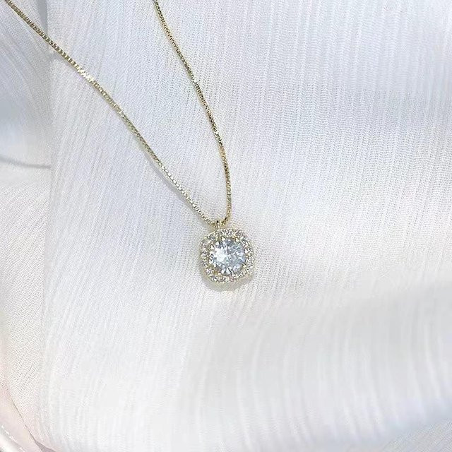 Lucky Star Jewelry Halskette, Strass, 925 Sterling Silber, Damen - Bild 1